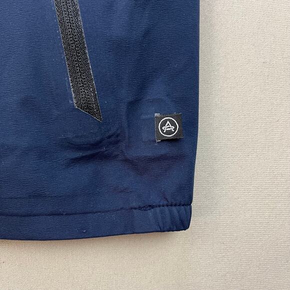 Aether First Light Jacket Windbreaker Womens 1 XS Navy Blue Performance Full Zip - Picture 3 of 8